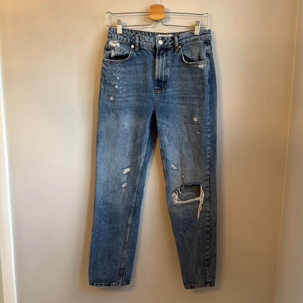 Free People Dakota Straight Leg Jeans SZ 28